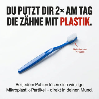 GiftFrei Naturborsten-Zahnbürsten(4 Stück)