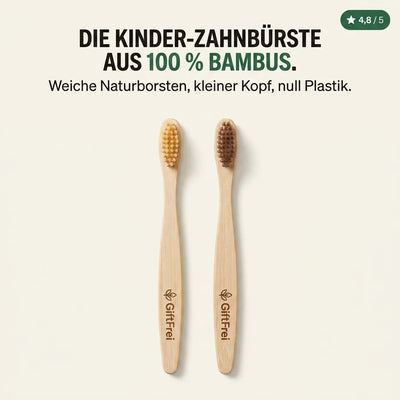 GiftFrei Kids Zahnbürsten(4 Stück)