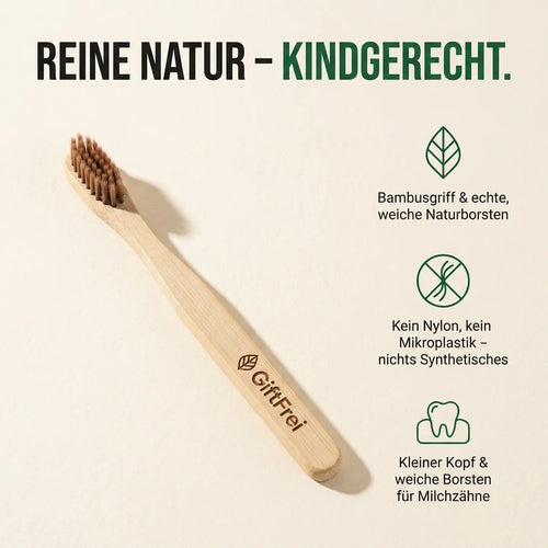 GiftFrei Kids Zahnbürsten(4 Stück)