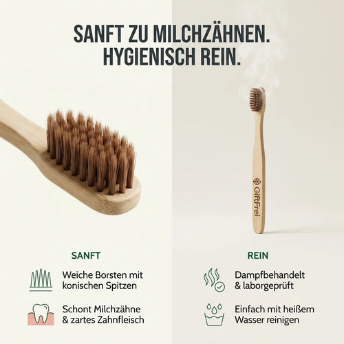 GiftFrei Kids Zahnbürsten(4 Stück)