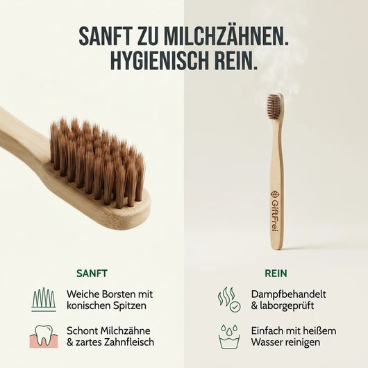 GiftFrei Kids Zahnbürsten(4 Stück)